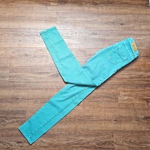 ZARA Slim Denim (Seafoam Green)